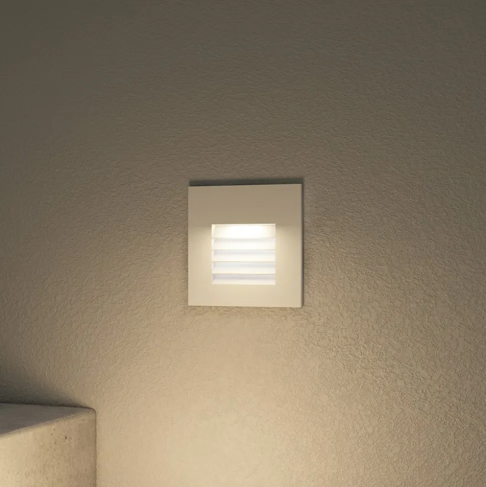 Arcchio Makio wand inbouwlamp, wit, G9, IP65