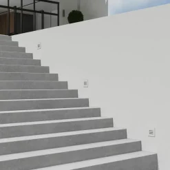 Arcchio Makio wand inbouwlamp, wit, G9, IP65