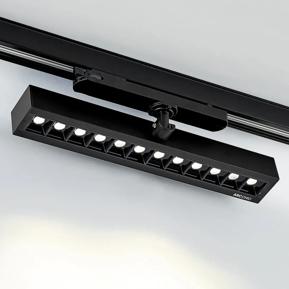 Arcchio Millay LED railspot zwart 4000K