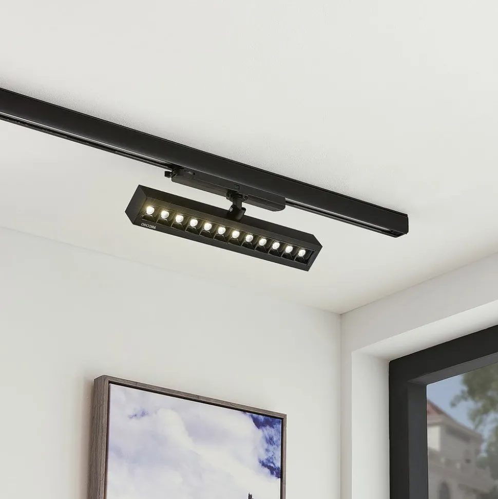 Arcchio Millay LED railspot zwart 4000K