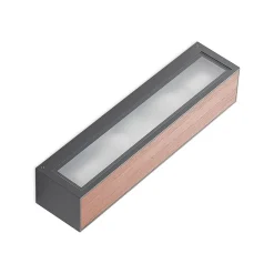 Arcchio Miraz wandlamp, E27, houtlook