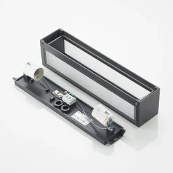 Arcchio Miraz wandlamp, E27, houtlook