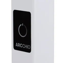 Arcchio Nelus LED kantoor vloerlamp, sensor, wit