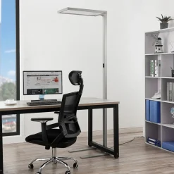 Arcchio Nelus LED vloerlamp, dimbaar, BWM, sensor