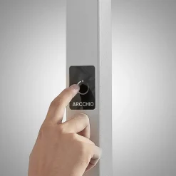 Arcchio Nelus LED vloerlamp, dimbaar, BWM, sensor