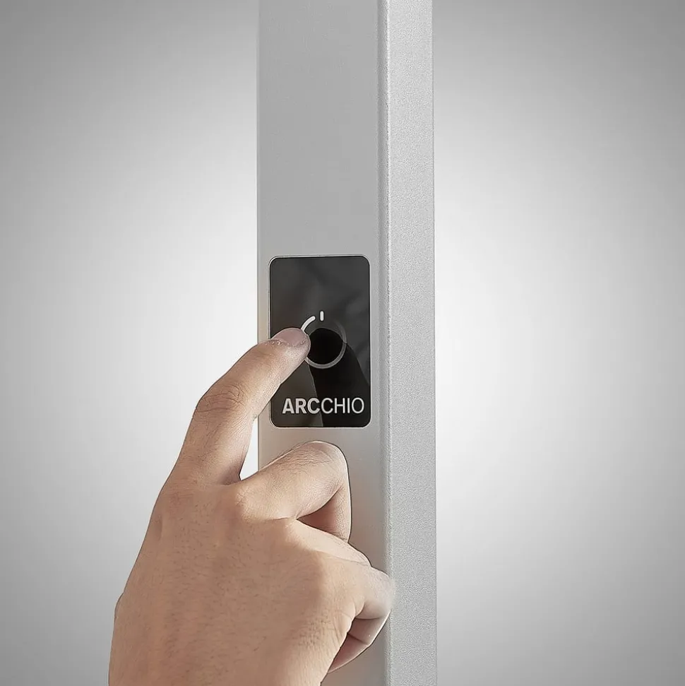 Arcchio Nelus LED vloerlamp, dimbaar, BWM, sensor