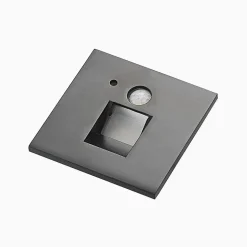 Arcchio Neru LED inbouwlamp sensor hoekig, zwart