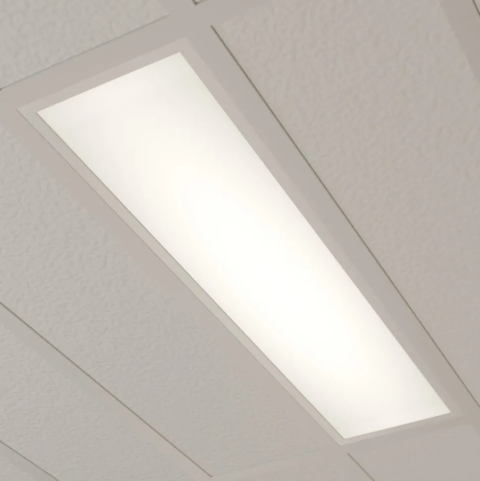 Arcchio Nesley LED paneel, 120 cm, 4.000 K, wit