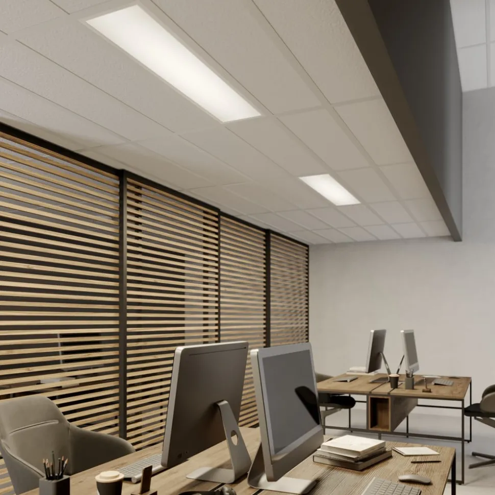 Arcchio Nesley LED paneel, 120 cm, 4.000 K, wit