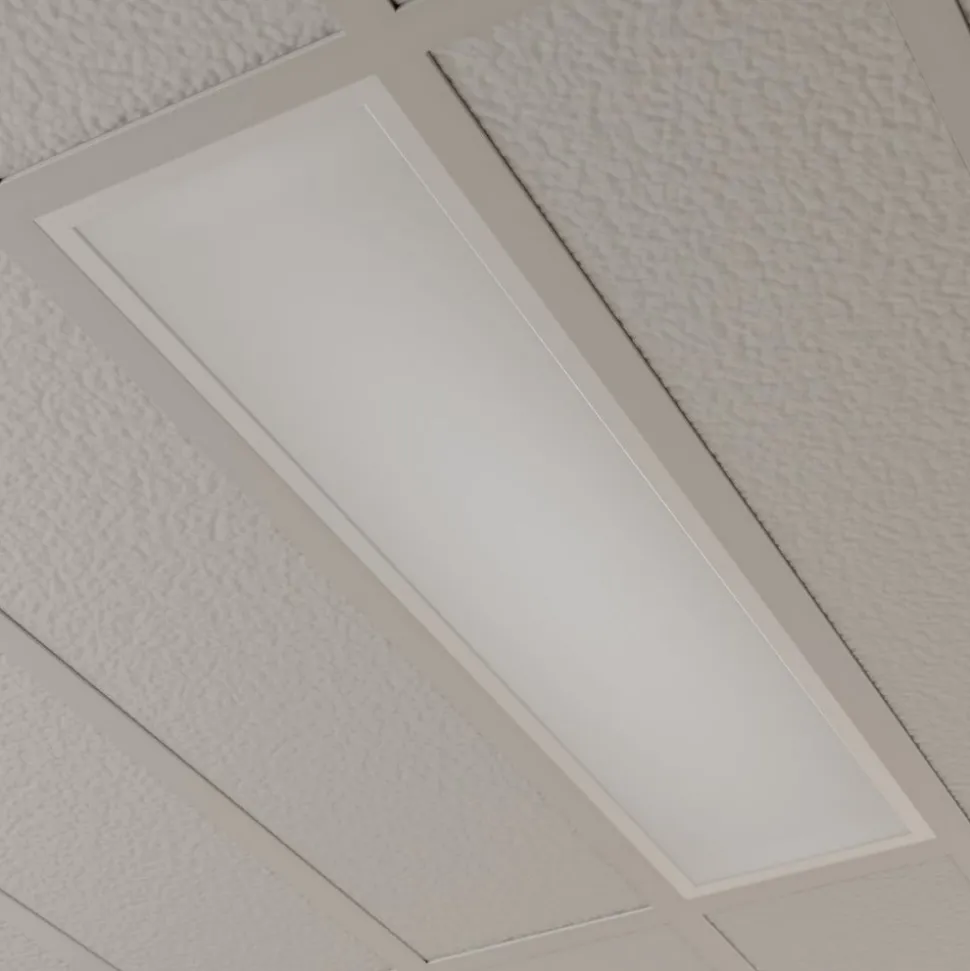 Arcchio Nesley LED paneel, 120 cm, 4.000 K, wit