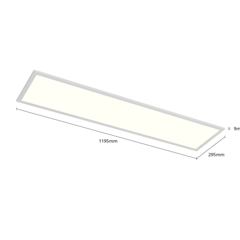 Arcchio Nesley LED paneel, 120 cm, 4.000 K, wit
