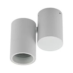 Arcchio plafondlamp Gesina, 1-lichts, wit, aluminium, 11,6 cm