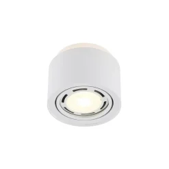 Arcchio plafondlamp Walisa, Ø 15 cm, rond, wit, set van 3