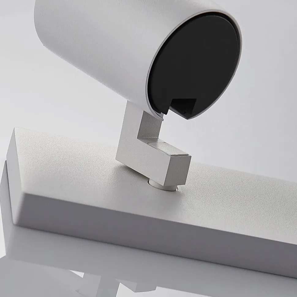 Arcchio plafondspot Iavo, 30 cm, wit, 2-lamps, metaal