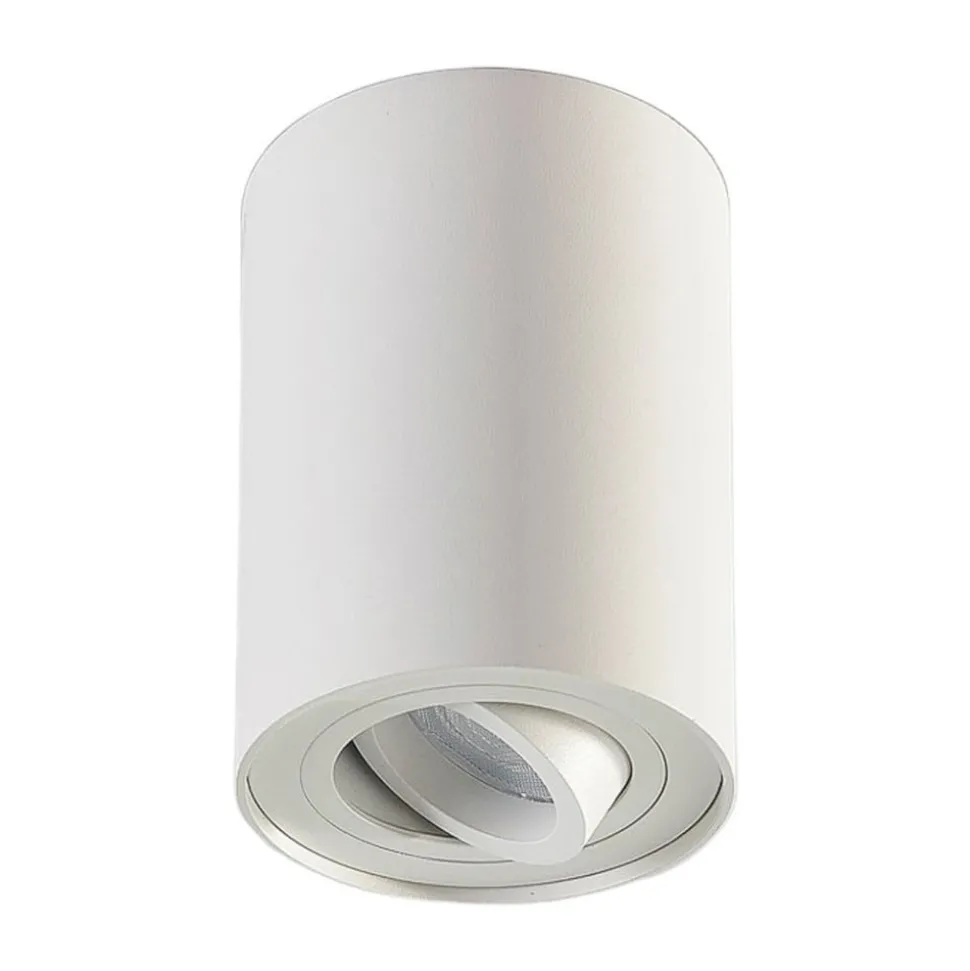 Arcchio plafondspot Jolina, rond, wit, 13 cm, metaal