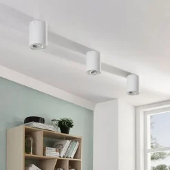 Arcchio plafondspot Jolina, rond, wit, 13 cm, metaal