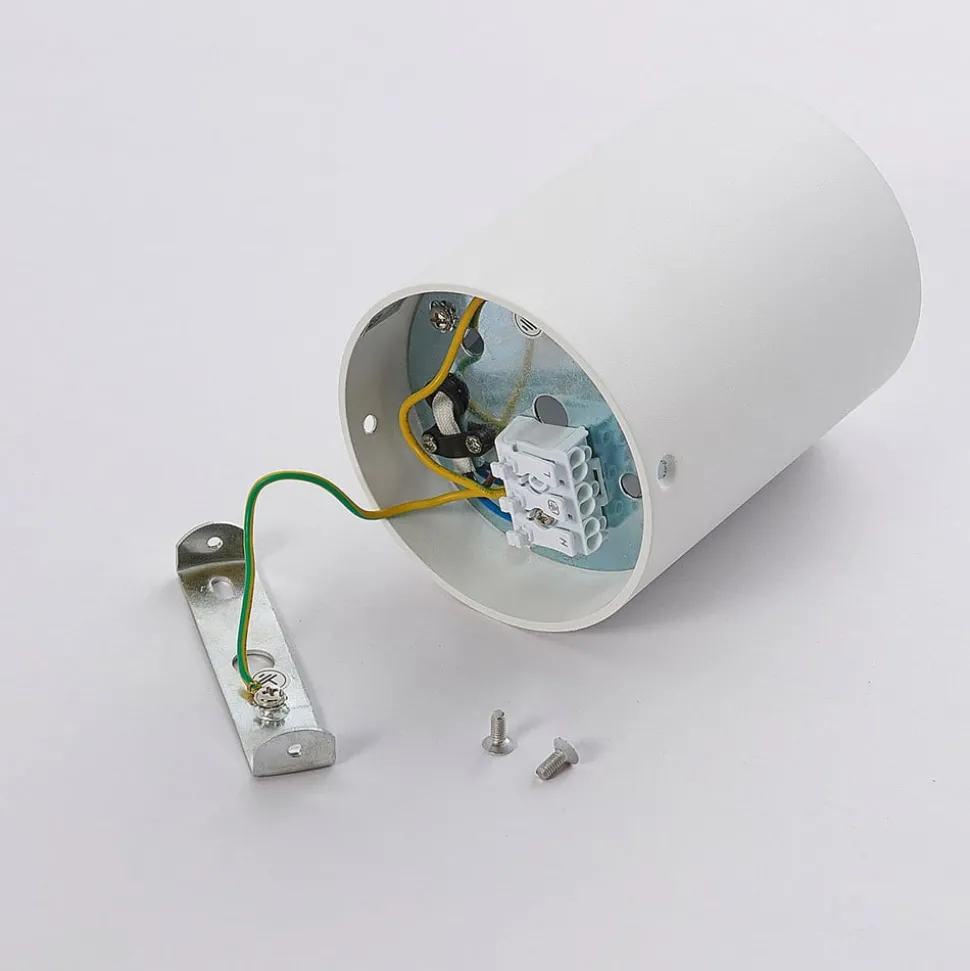 Arcchio plafondspot Jolina, rond, wit, 13 cm, metaal