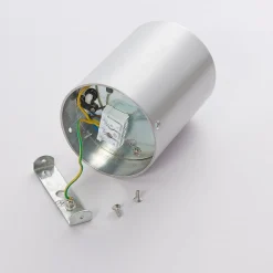 Arcchio plafondspot Jolina, rond, set van 2, aluminium