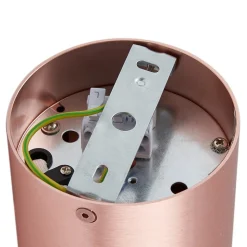 Arcchio plafondspot Jolina, rond, koper, 13 cm, metaal