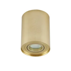 Arcchio plafondspot Jolina, rond, goud, 13 cm, metaal