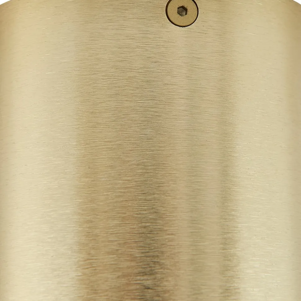 Arcchio plafondspot Jolina, rond, goud, 13 cm, metaal