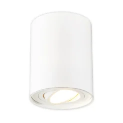 Arcchio plafondspot Jolina, rond, wit, set van 2, aluminium