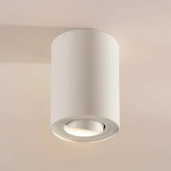 Arcchio plafondspot Jolina, rond, wit, set van 2, aluminium