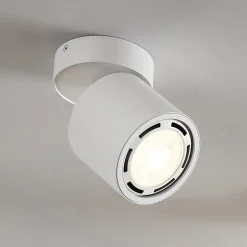 Arcchio plafondspot Mabel, Ø12cm, wit, verstelbaar, GU10