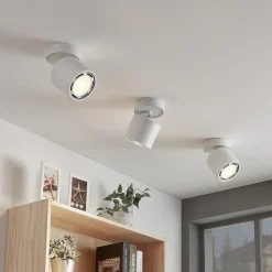 Arcchio plafondspot Mabel, Ø12cm, wit, verstelbaar, GU10