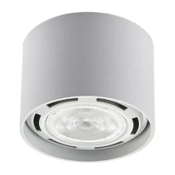 Arcchio plafondspot Mabel, Ø 12 cm, wit, metaal, GU10