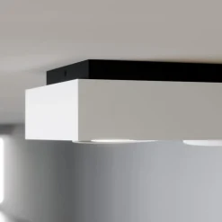 Arcchio plafondspot Ronka, 34 cm, 2-lamps, wit, GU10