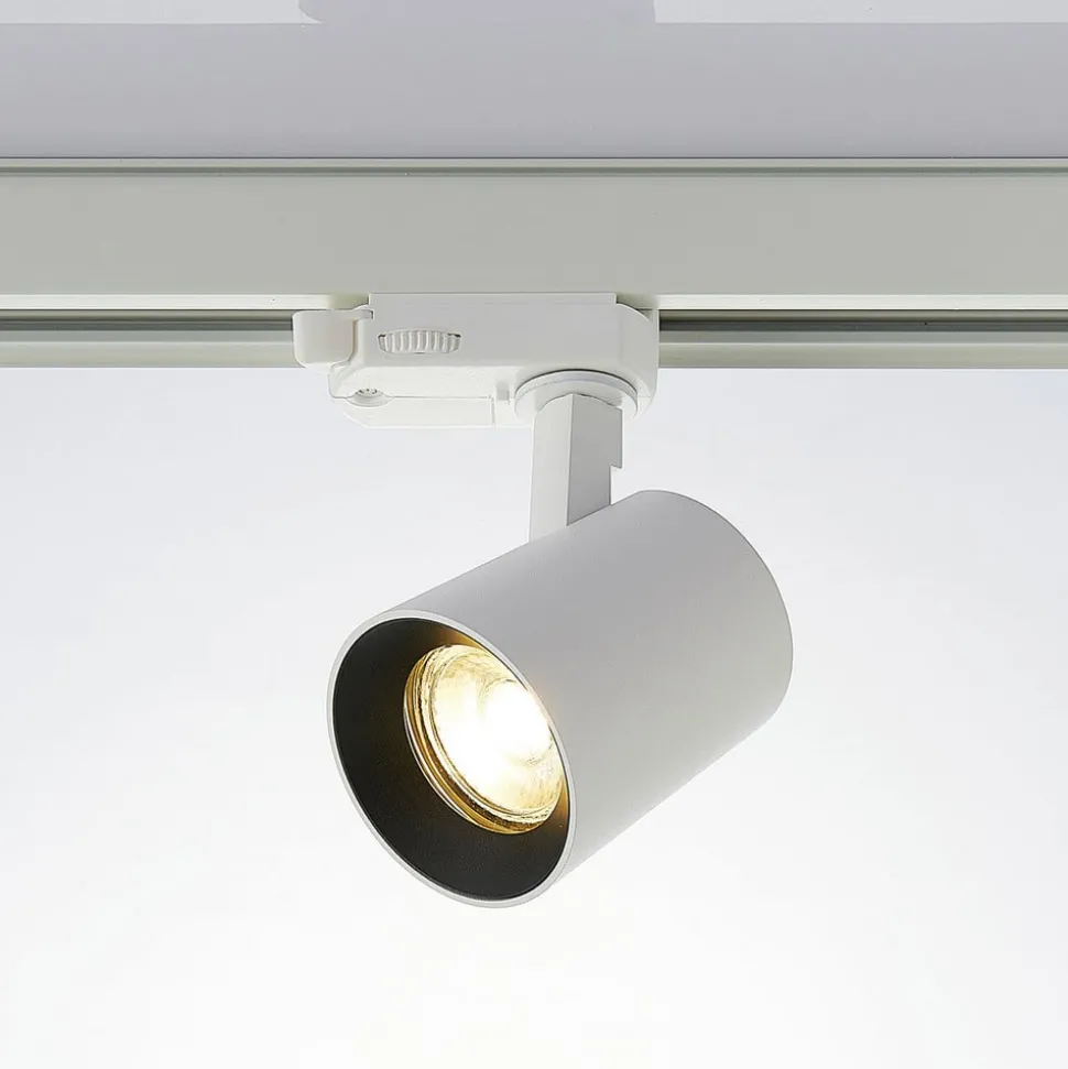 Arcchio railspot Iavo, wit, 13 cm, 3-fase, GU10
