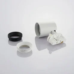 Arcchio railspot Iavo, wit, 13 cm, 3-fase, GU10