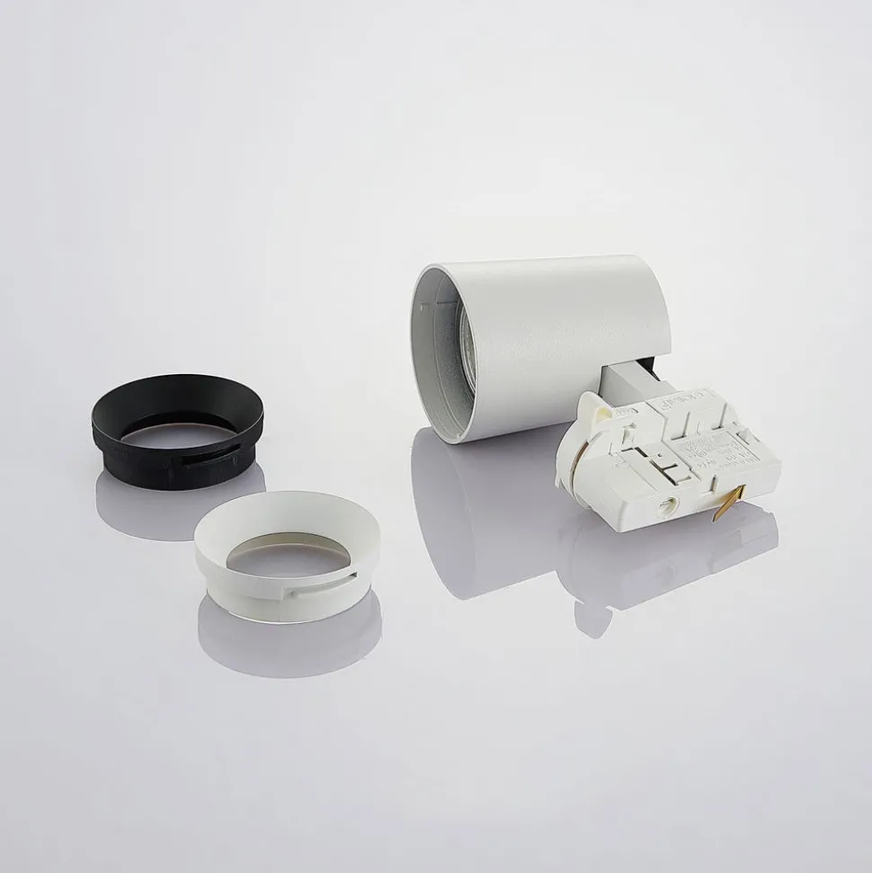 Arcchio railspot Iavo, wit, 13 cm, 3-fase, GU10