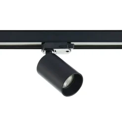 Arcchio railspots Brinja, zwart, Ø 6 cm, 3-fasen