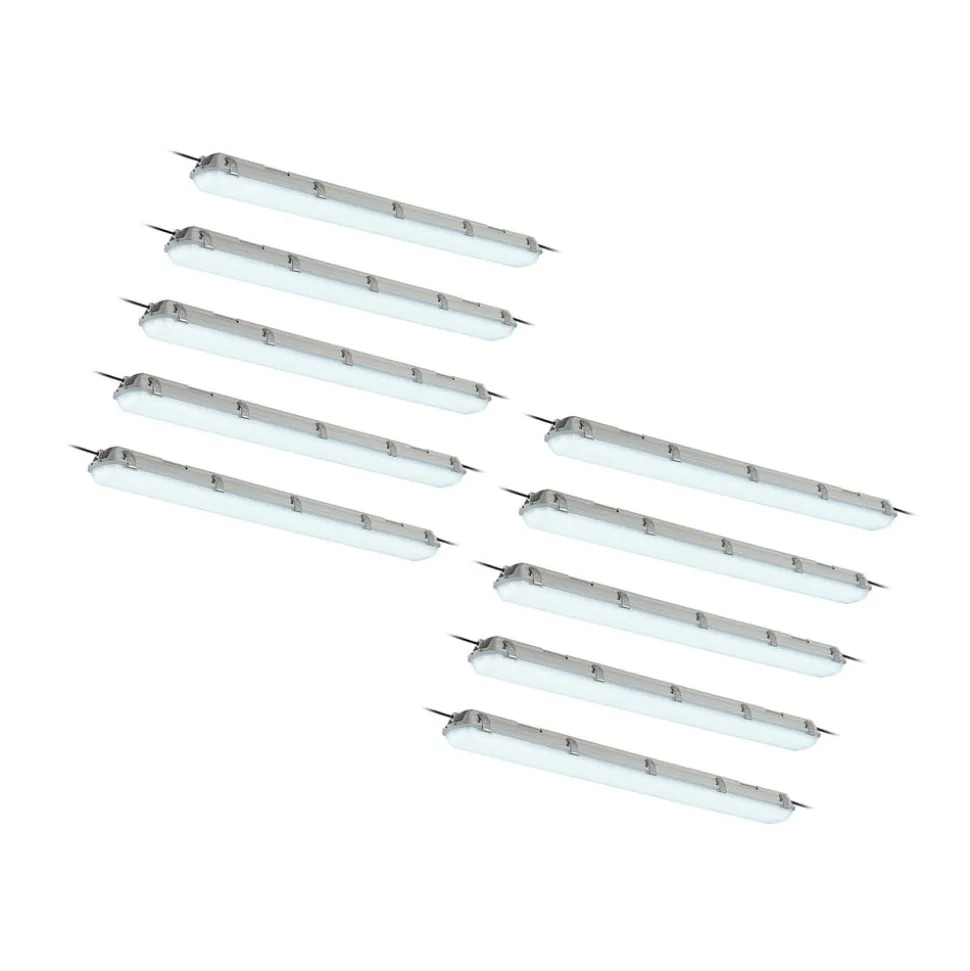 Arcchio Rao vochtbestendige LED lamp, lengte 121,5 cm, set van 2