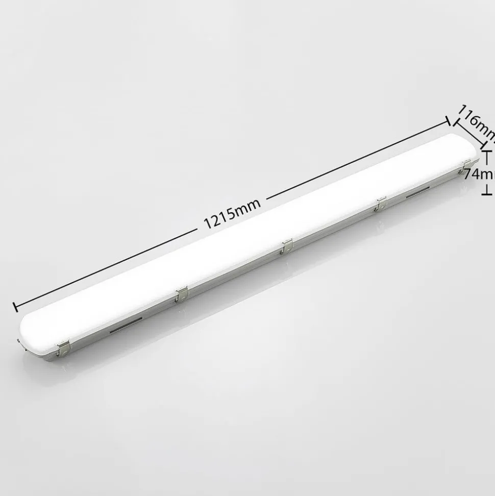 Arcchio Rao vochtbestendige LED lamp, lengte 121,5 cm, set van 2