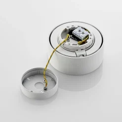 Arcchio Rotari LED plafondlamp, wit, draaibaar, metaal