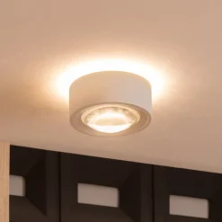 Arcchio Rotari LED plafondlamp, lens, 2-lamps vast