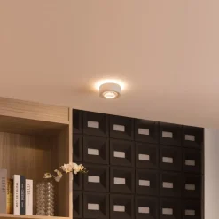 Arcchio Rotari LED plafondlamp, lens, 2-lamps vast