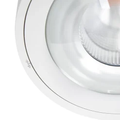 Arcchio Rotari LED plafondlamp, lens, 2-lamps vast