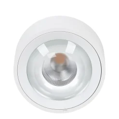 Arcchio Rotari LED plafondlamp, lens, 2-lamps vast