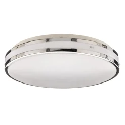 Arcchio Sinovu LED badkamer plafondlamp, chroom, 34 cm