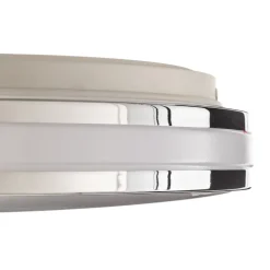 Arcchio Sinovu LED badkamer plafondlamp, chroom, 34 cm