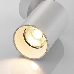 Arcchio spot Brinja, set van 4, wit, rond, Ø 6 cm, GU10