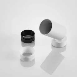 Arcchio spot Brinja, set van 4, wit, rond, Ø 6 cm, GU10