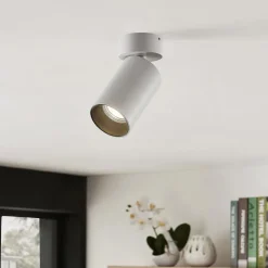 Arcchio spot Brinja, set van 2, wit, rond, Ø 6 cm, GU10