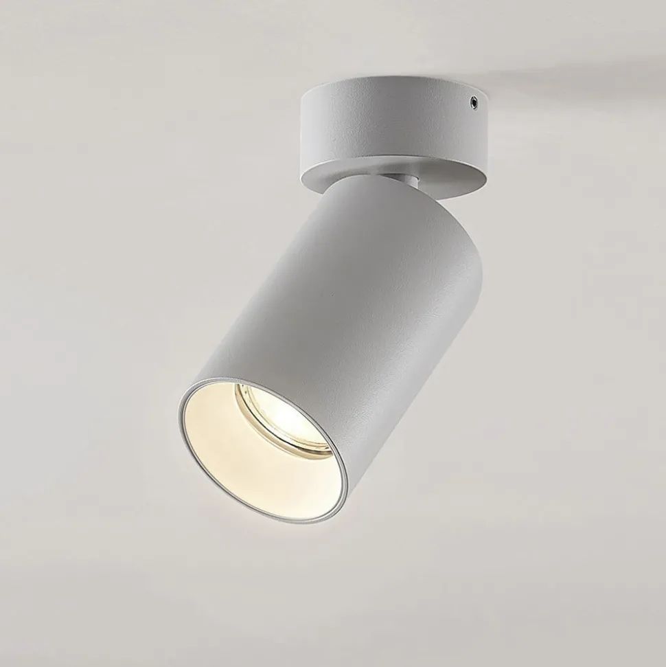 Arcchio spot Brinja, set van 3, wit, rond, Ø 6 cm, GU10