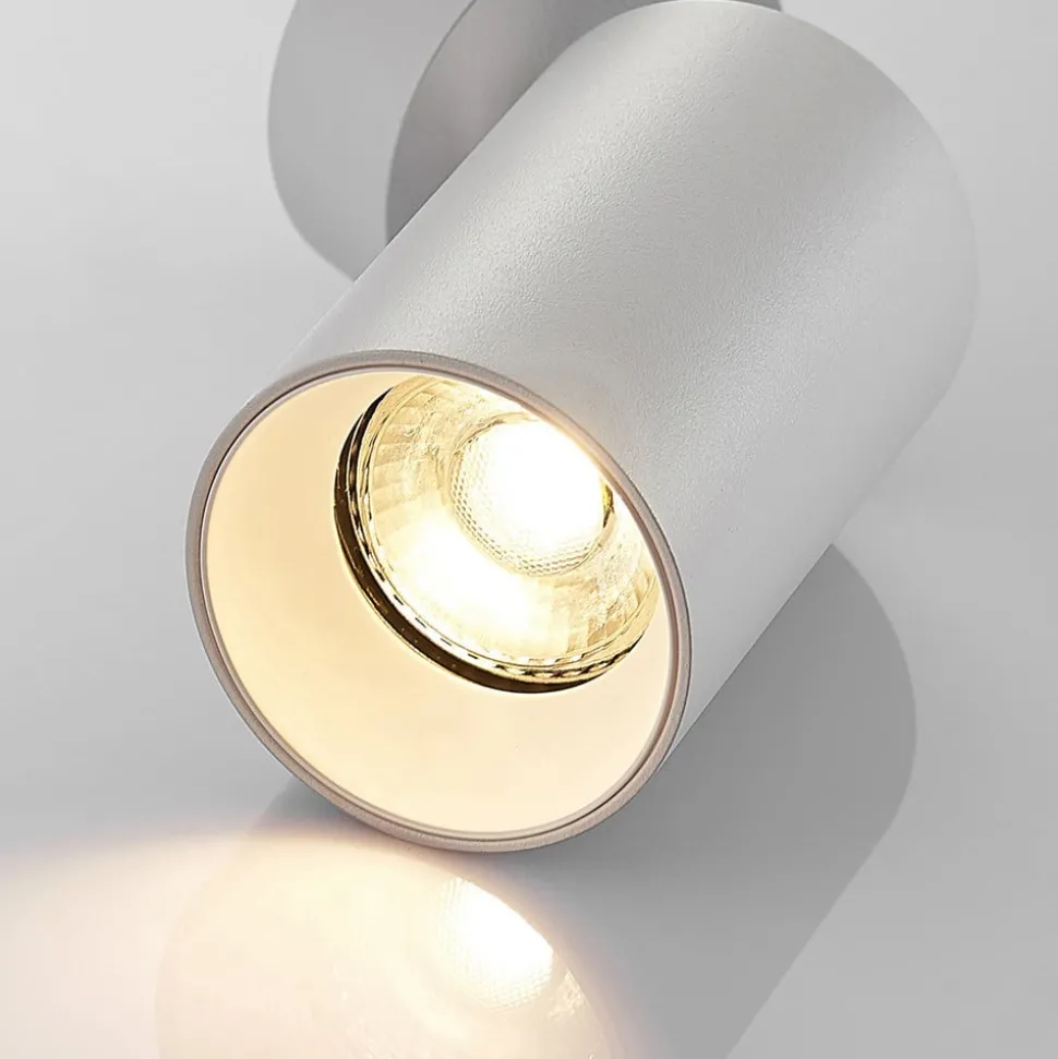 Arcchio spot Brinja, set van 3, wit, rond, Ø 6 cm, GU10