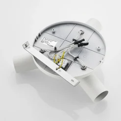 Arcchio spot Brinja, wit, rond, Ø 6 cm, 3-lamps, GU10